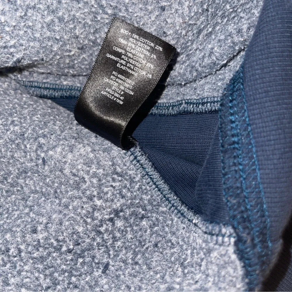 Aritzia Dark Blue zip sweater - Picture 16 of 16